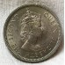 HONG KONG 1960 . ONE 1 DOLLAR COIN . WITH SECURITY THREAD